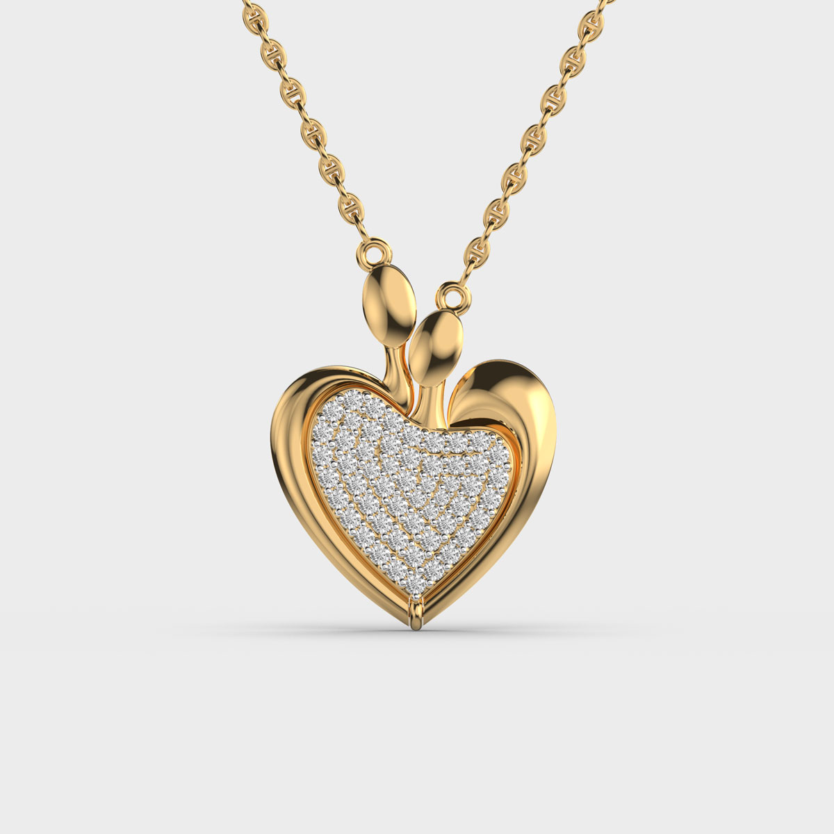 3.60 CT Floral Themed Diamond Jewellery Set