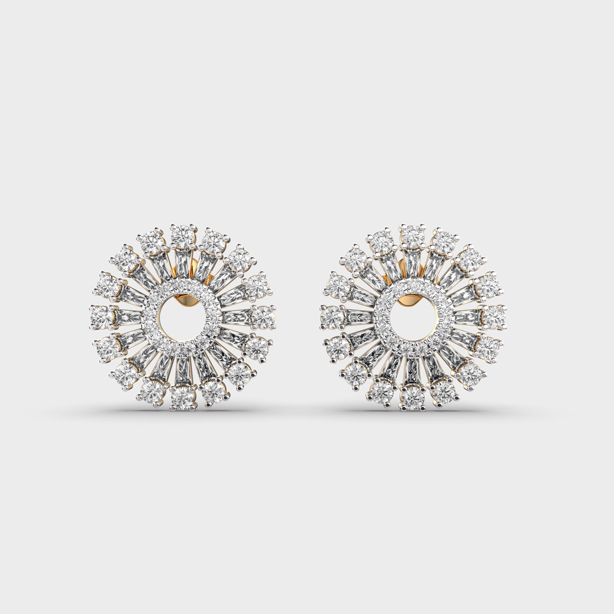 Rays Of Hope Diamond Earrings