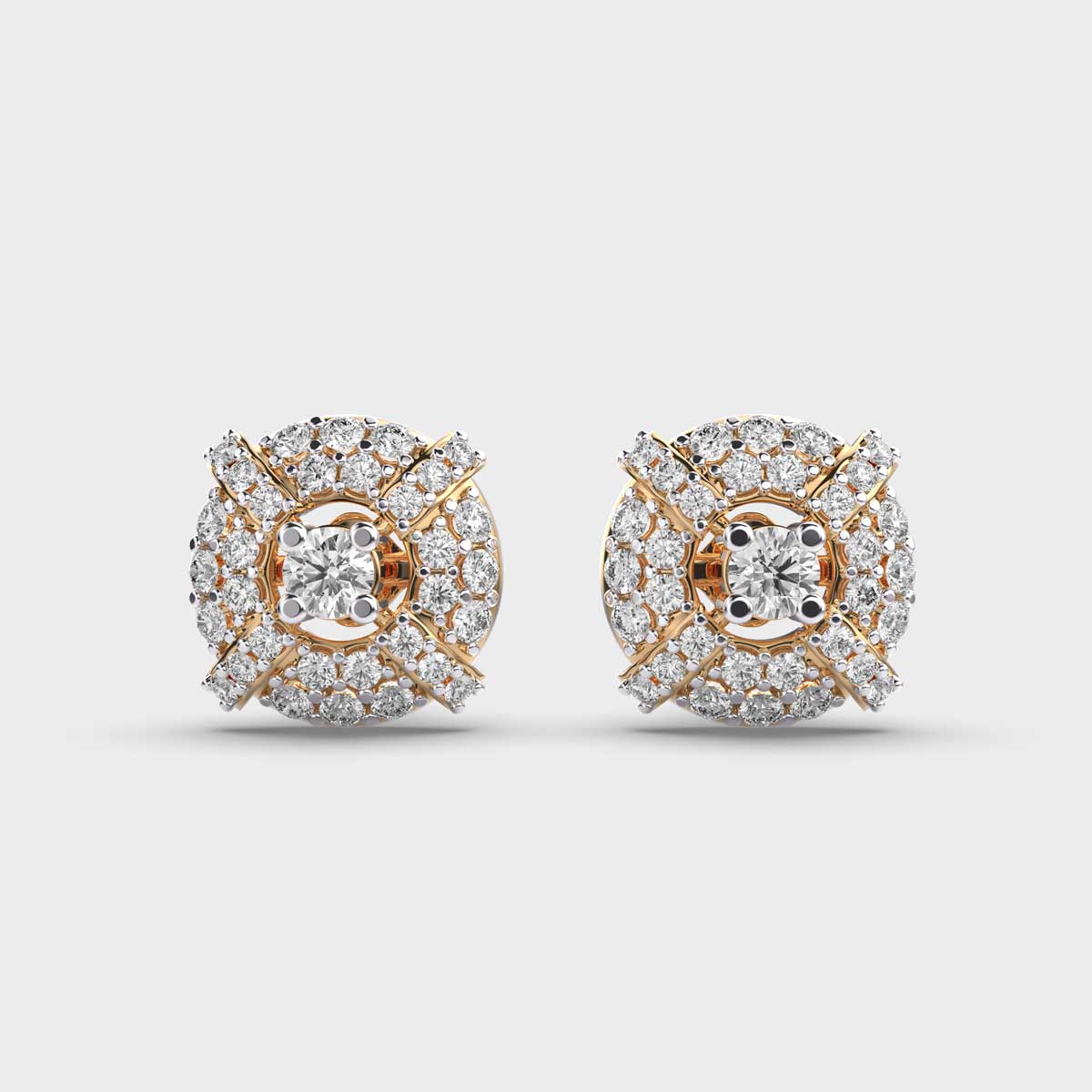 Majestic Dome Diamond Earstuds
