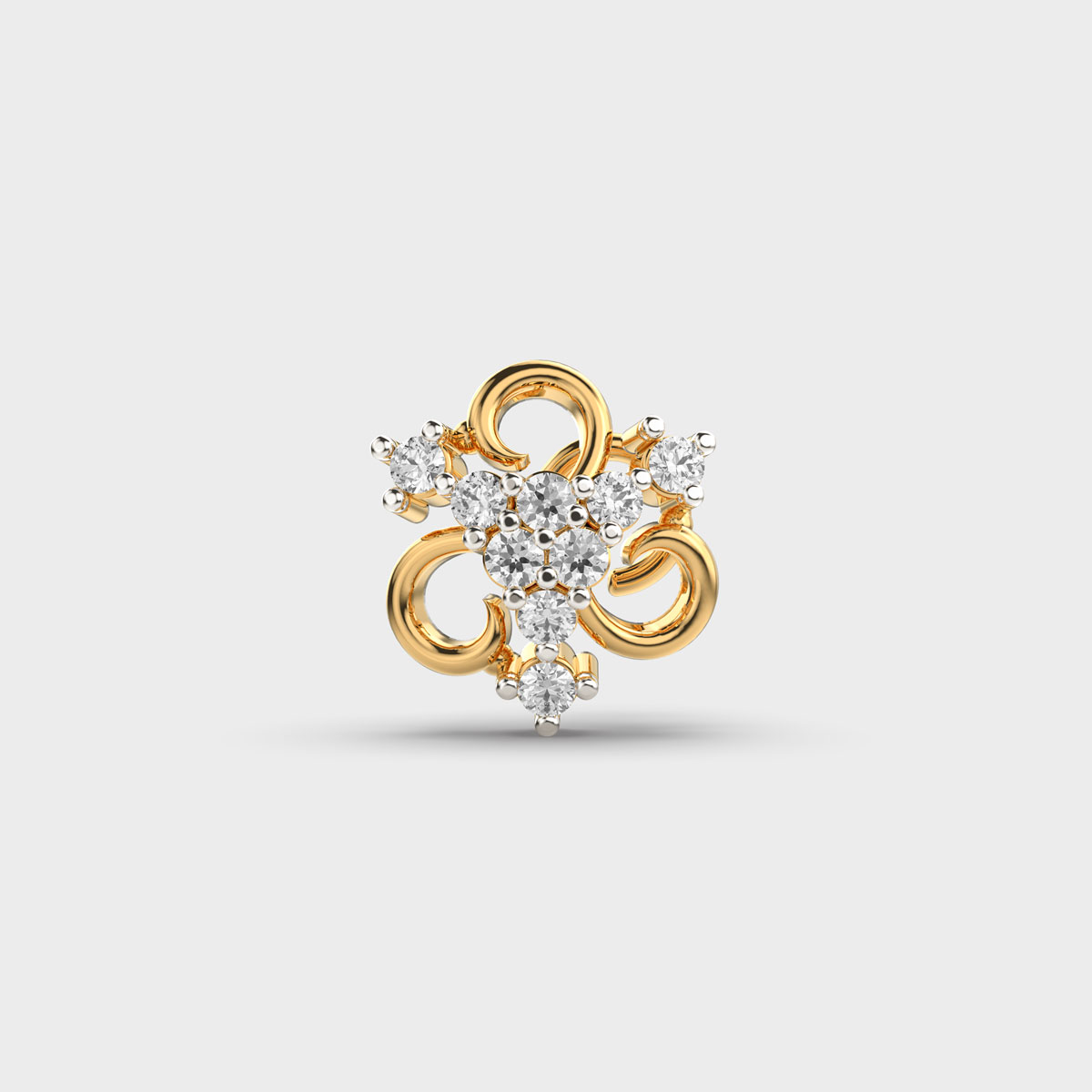 Eternal Celebration Glow Diamond Nosepin