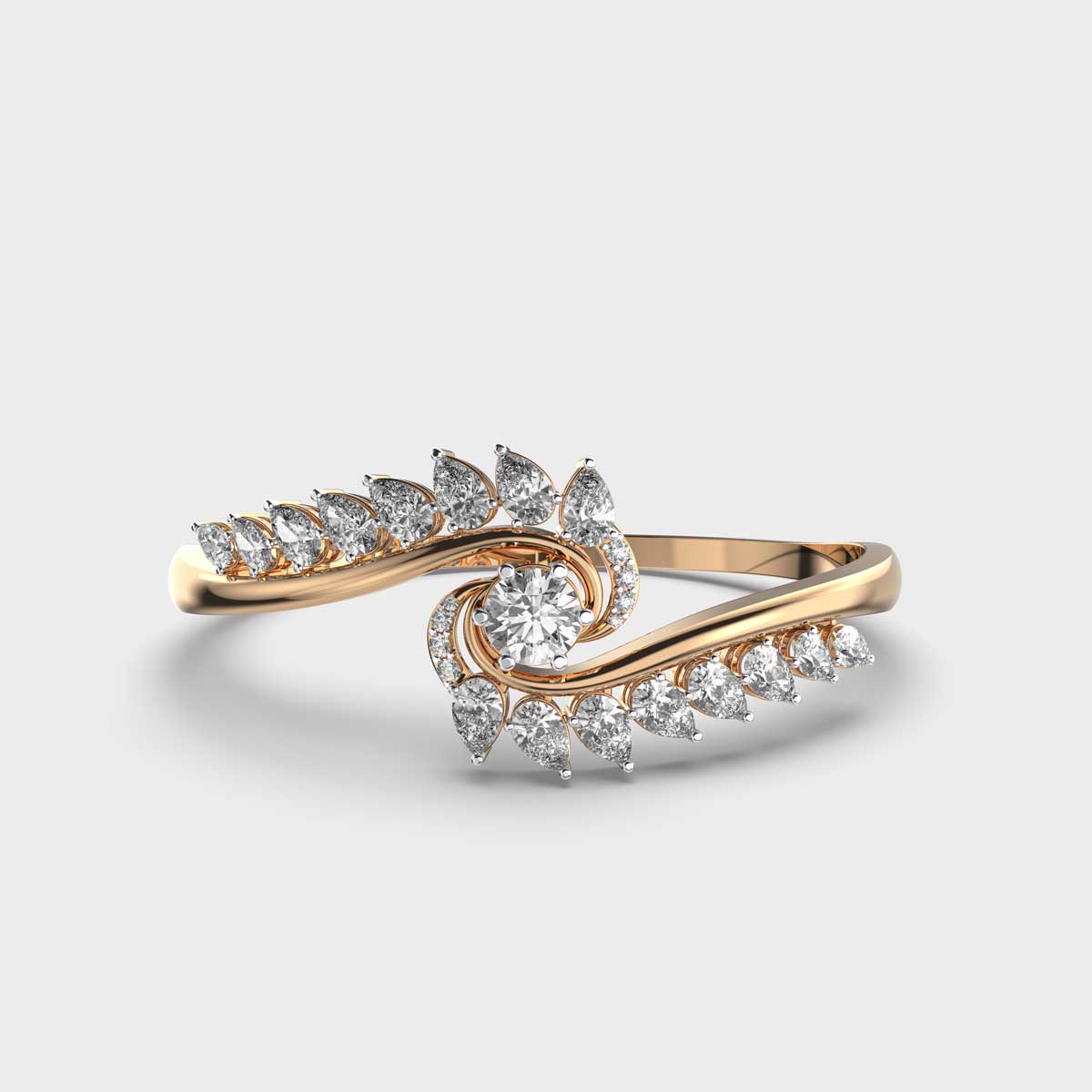 Bedazzling Diamond Encrusted Statement Bracelet