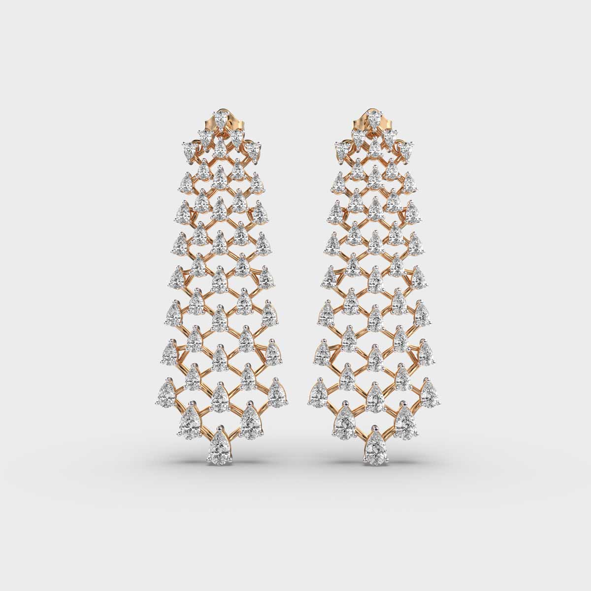 Marilyn Monroe Diamond Dangler Earrings