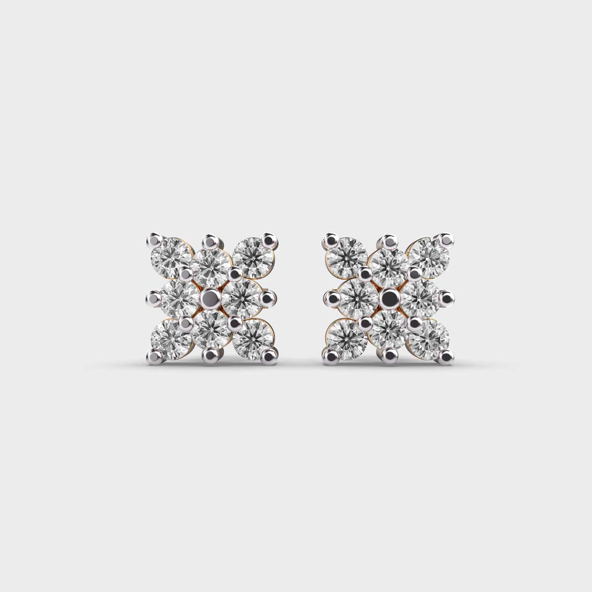 Edge Of Grace Diamond Earstuds
