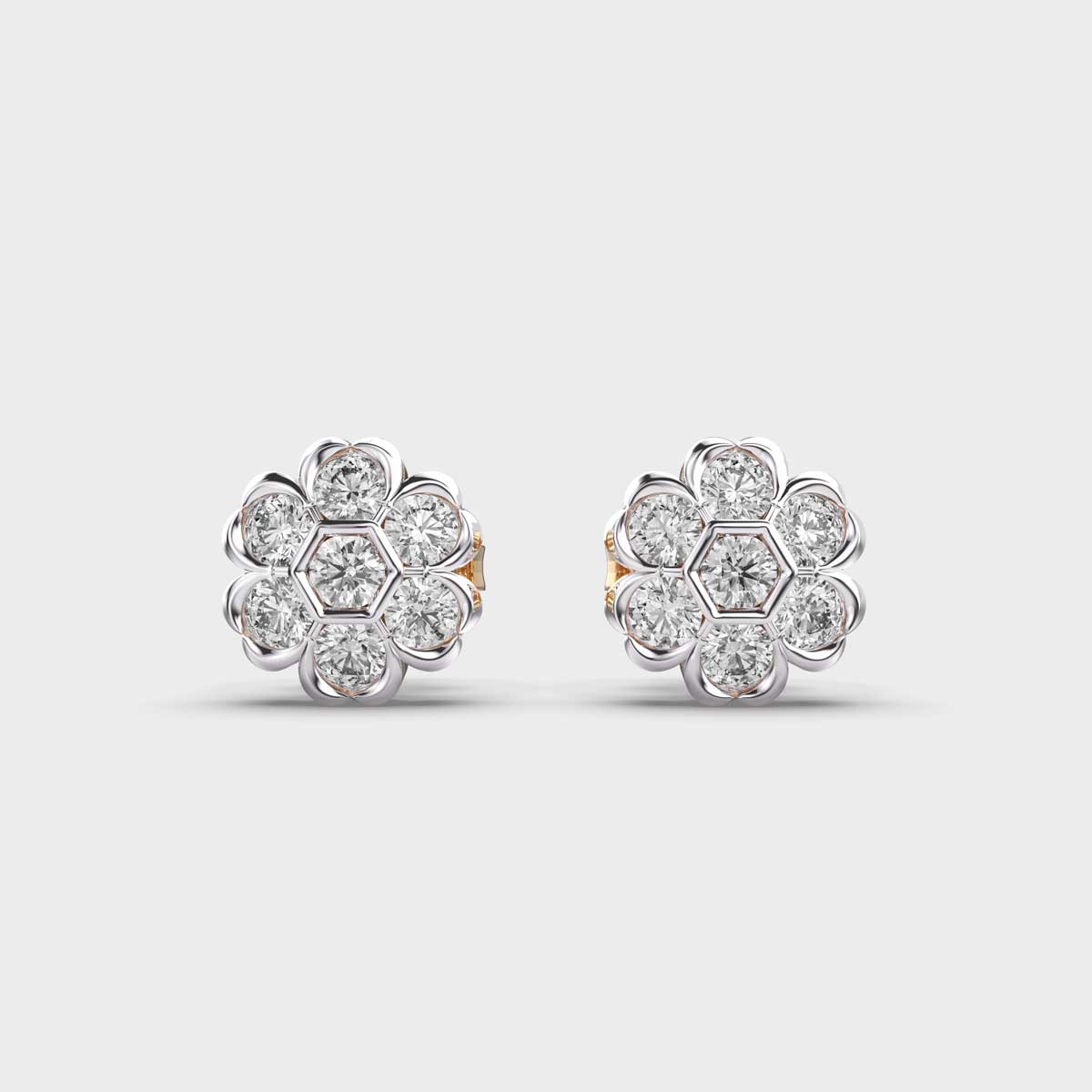 Delightful Blossom Diamond Earstuds