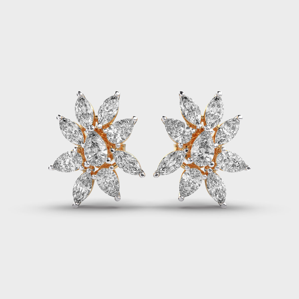 Navette Nina Stunner Diamond Ear Studs