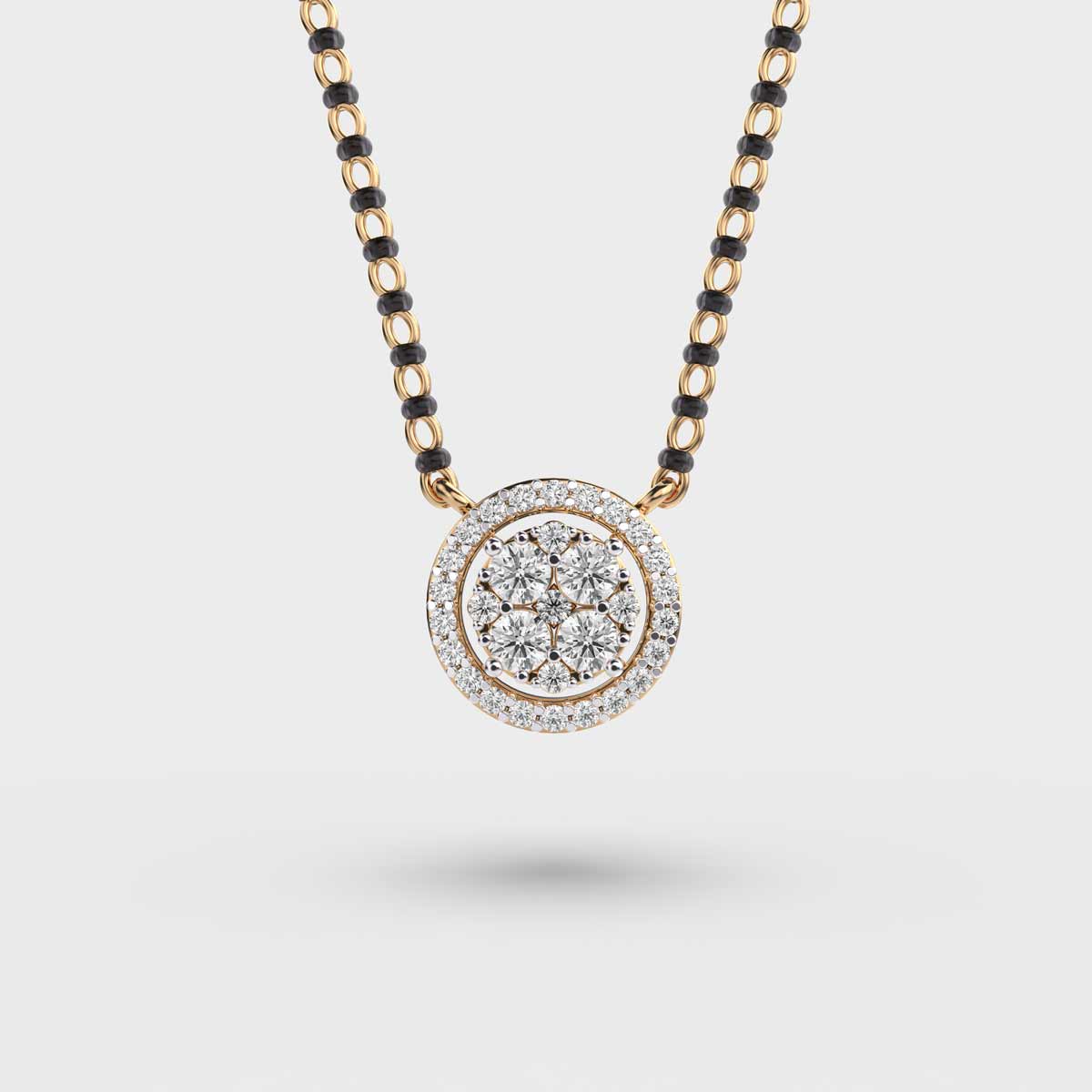 Pious Circle Of Life Mangalsutra With Chain