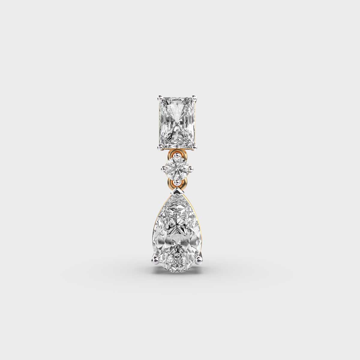 Drops Of Radiance Solitaire Pendant (Without Chain)