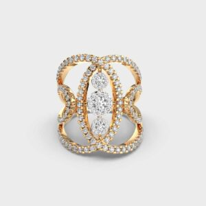 Oval Of Infinity Cocktail Ring