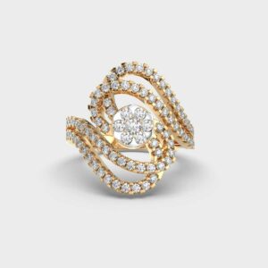 Opulent Diamond Cocktail Ring
