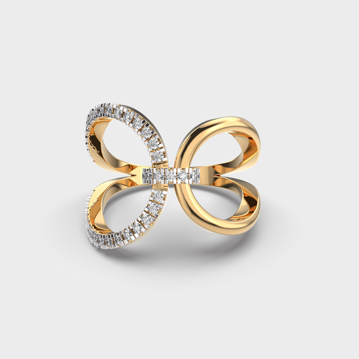 Sassy Workoholic Diamond Ring