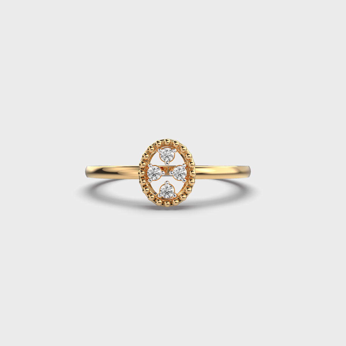 Basic Elemental Charm Diamond Ring