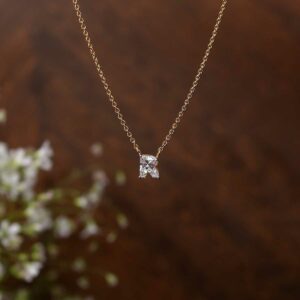 Jewelbox Signature Cut Pendant - R (Without Chain)