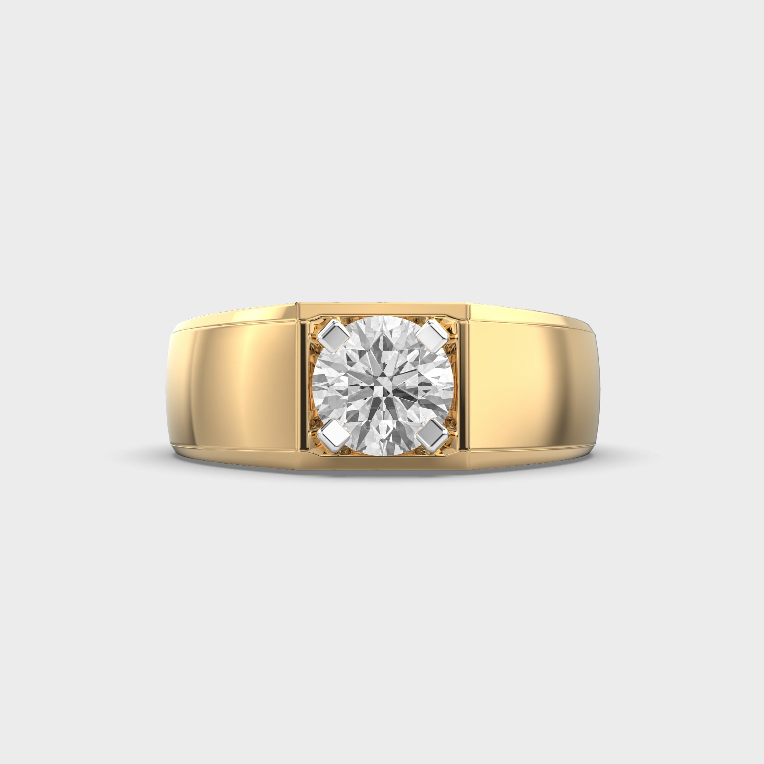 1 Carat Glorious Men's Diamond Ring