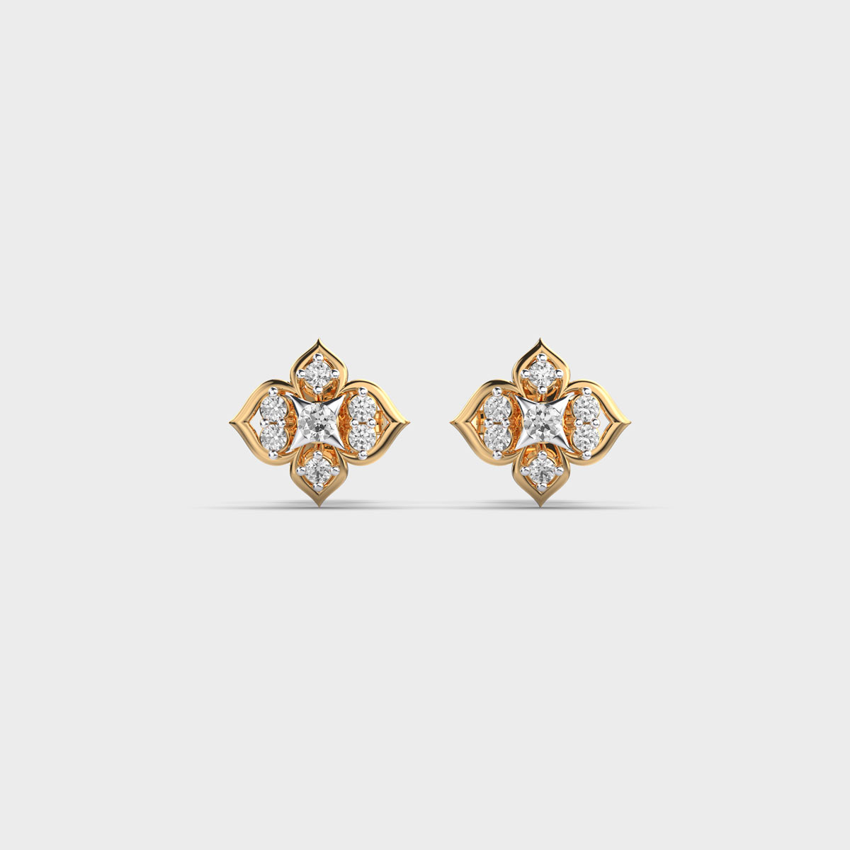 Renaissance Allure Diamond Ear Studs