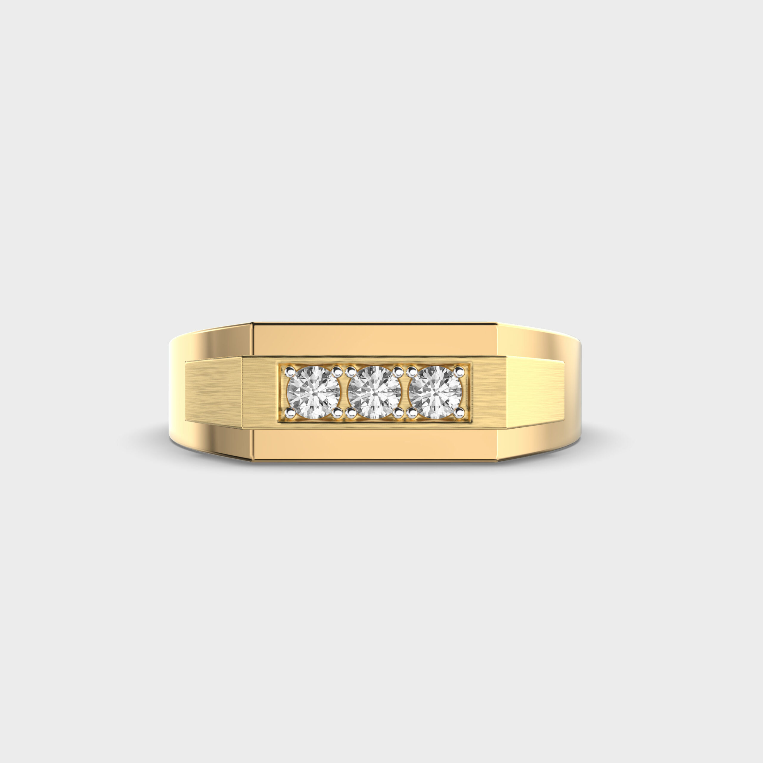 Element Arc Diamond Ring For Men