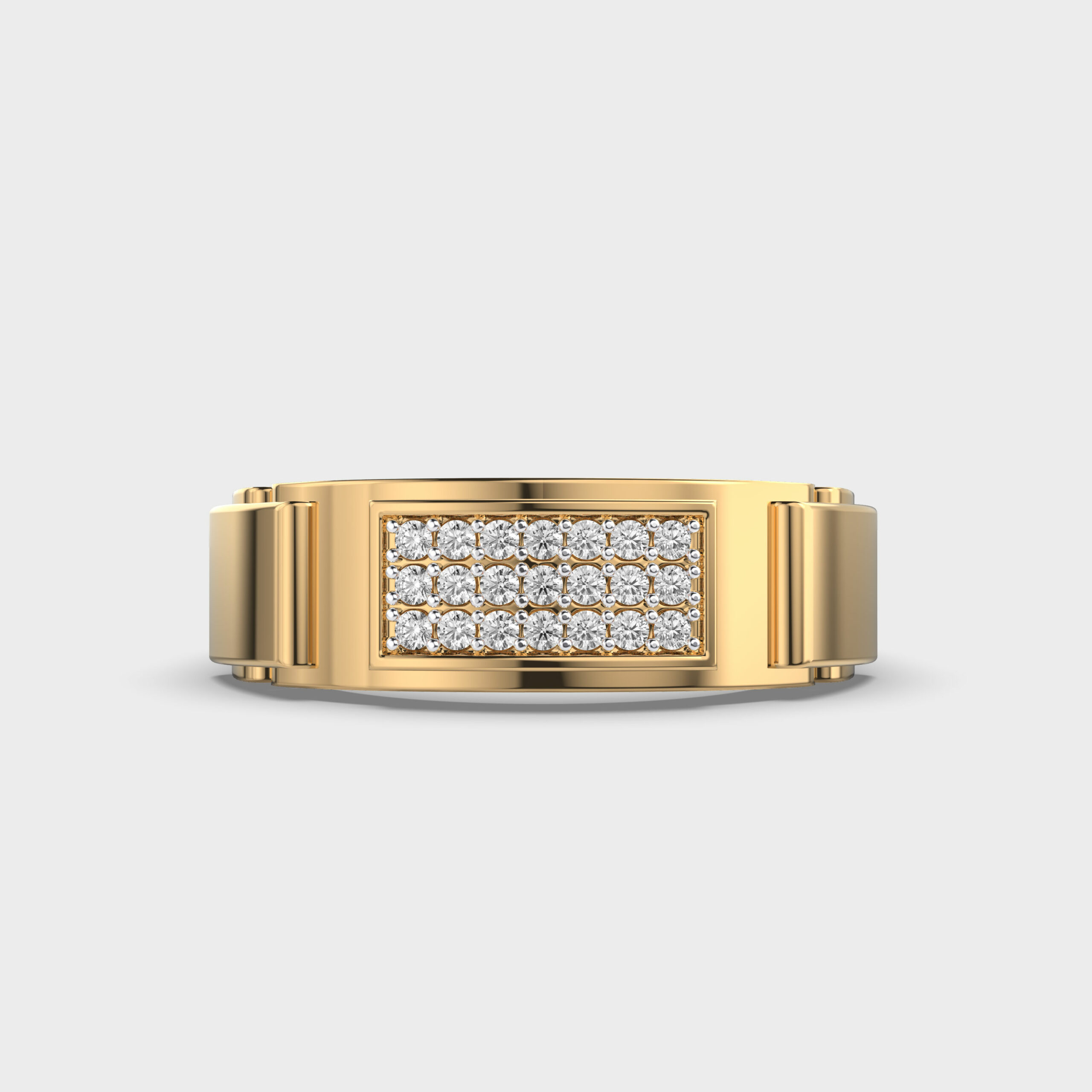 Sovereign Star Diamond Ring For Men