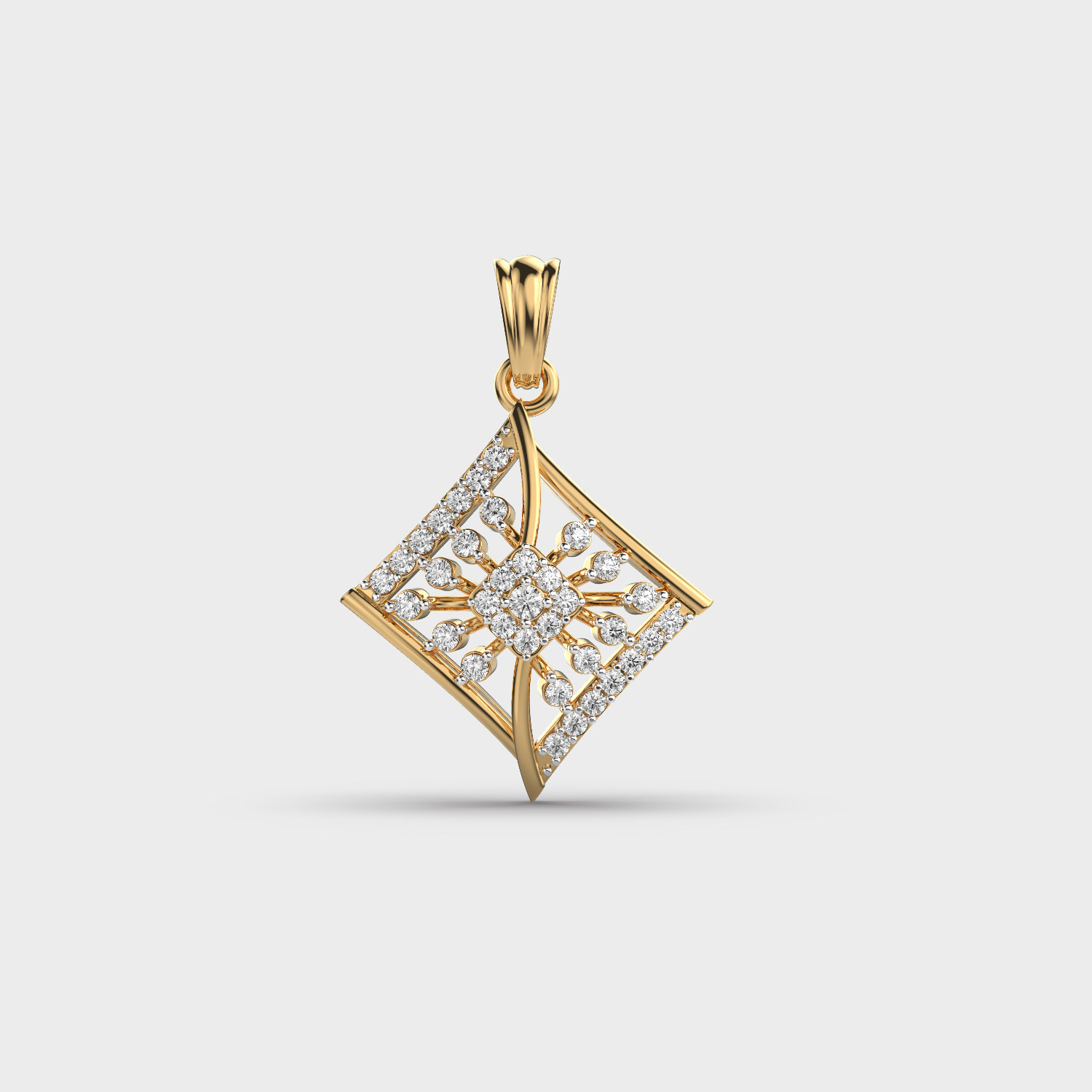 Windsigh Diamond Encrusted Pendant (Without Chain)