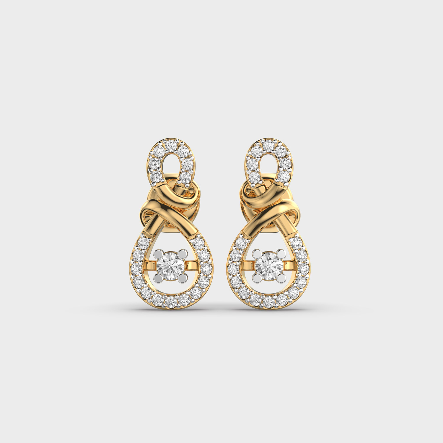 3.55 CT Butterfly Shaped Diamond Jewellery Set