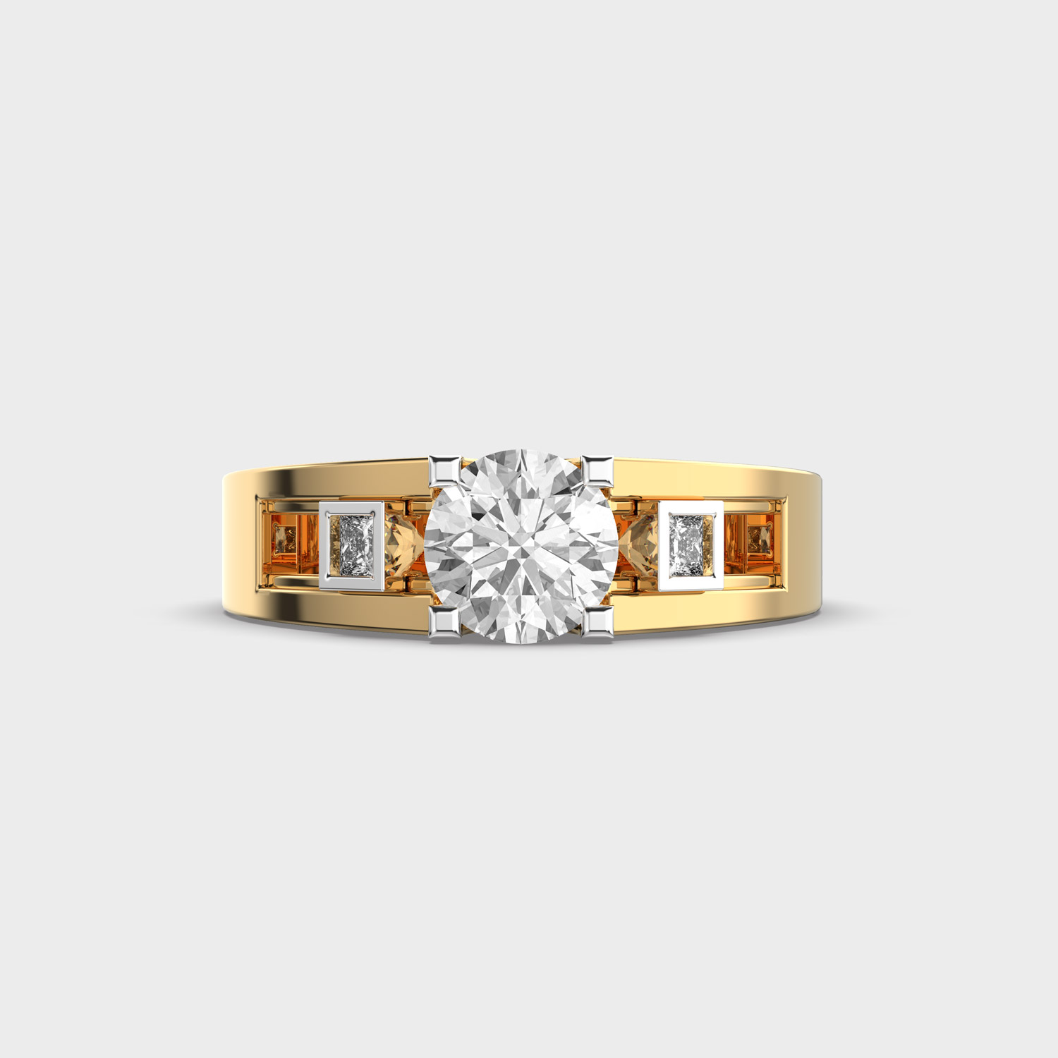 Modern Swag Diamond Ring