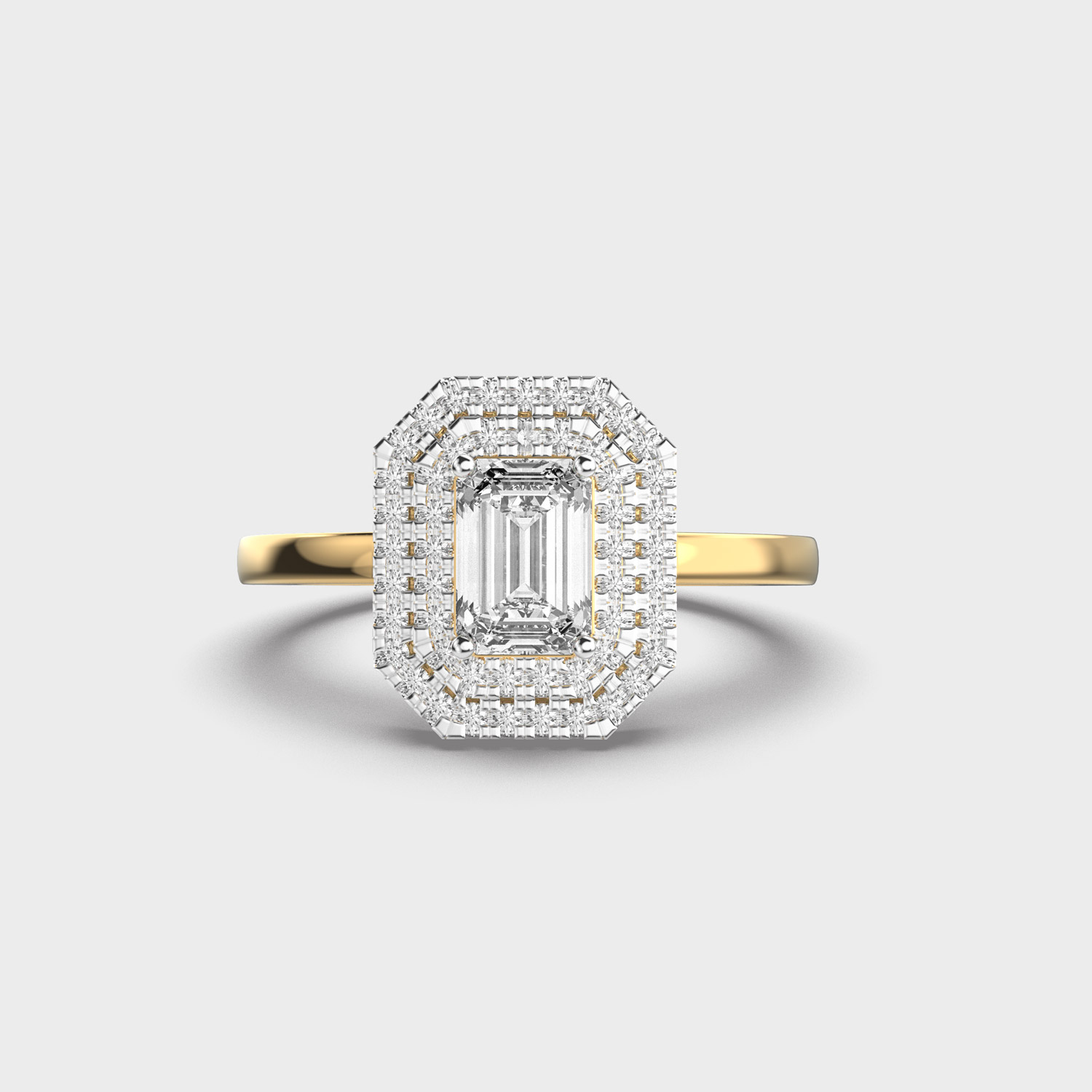Empress Impression Diamond Ring