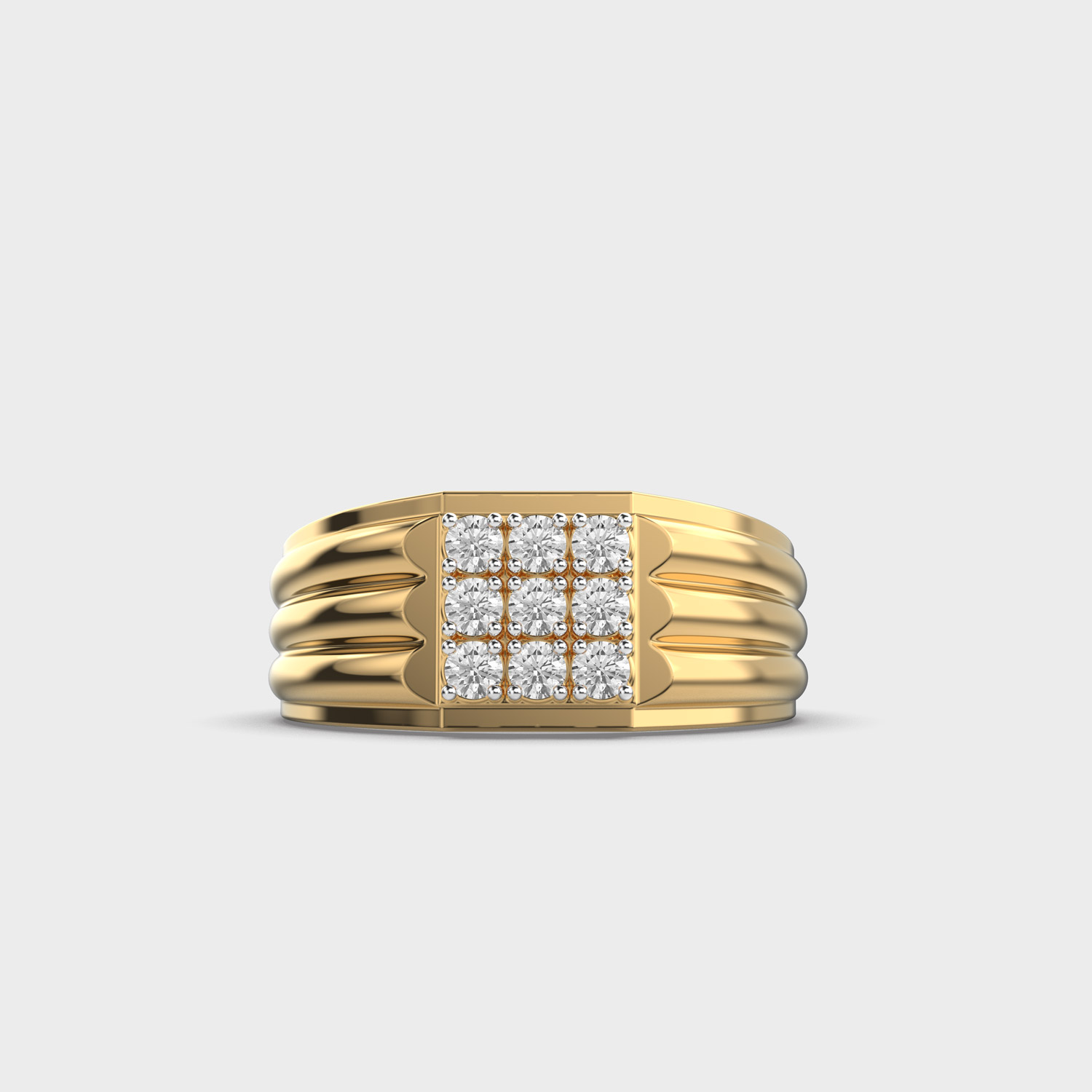 Wedding Vows Diamond Ring For Men