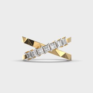 Bare Beam Diamond Ring