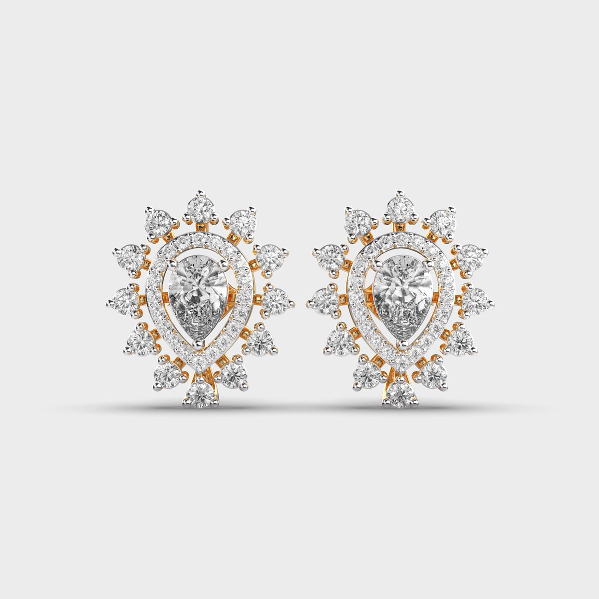Charming Starlit Beauty Diamond Studs