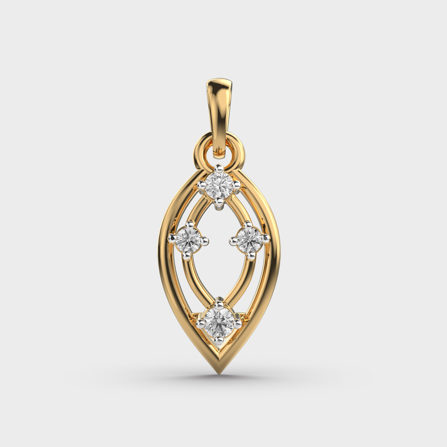 Glow Classic Diamond Pendant (Without Chain)