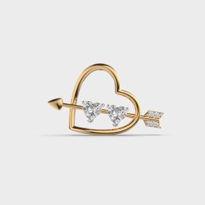 Stylish Blossom DIamond Pendant