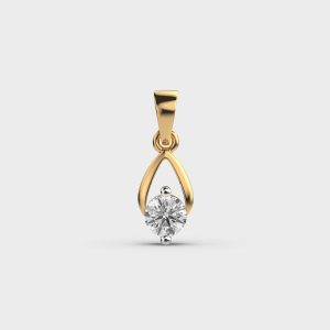 Mic Drop Diamond Pendant