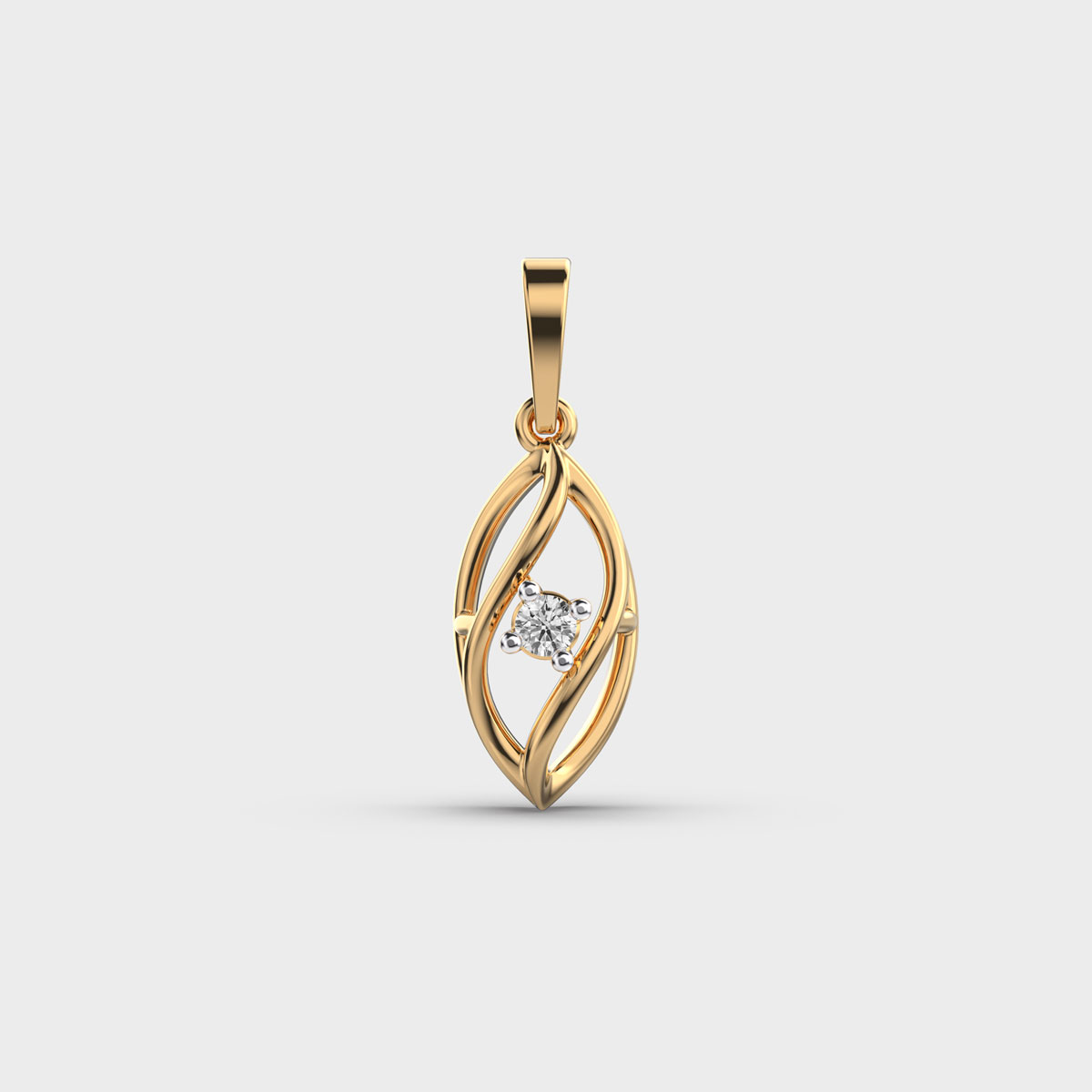 Starveil Sleek Diamond Pendant (Without Chain)