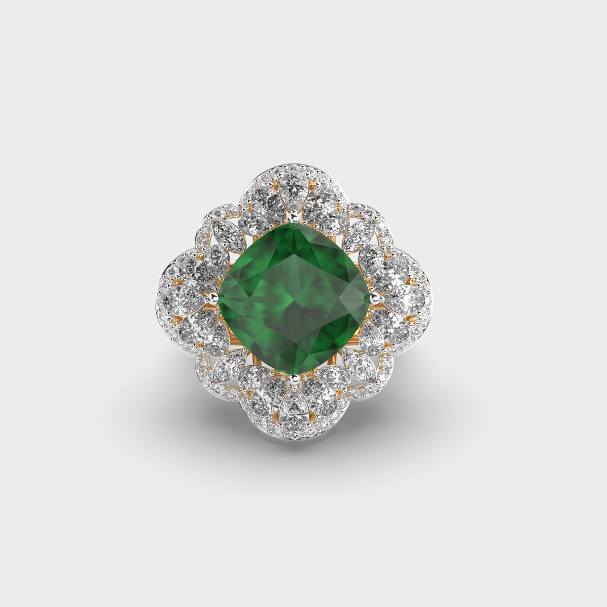 Cherished Emblem Diamond Ring