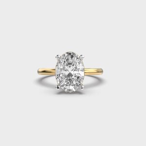 Ovoid Grace Diamond Ring