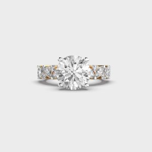 Prominent Sphere Diamond Ring