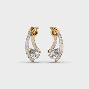 Mysterious Curve Diamond Ring