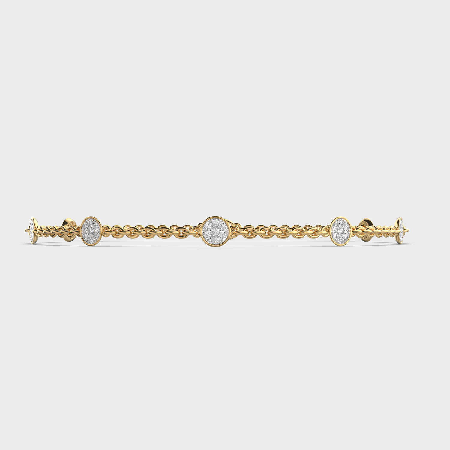 Dainty Whisper Diamond Encrusted Bracelet