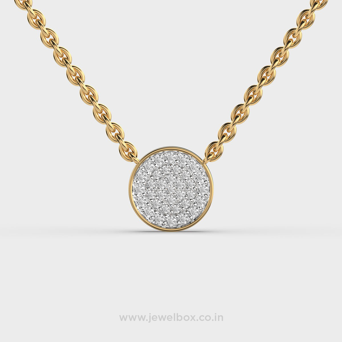 Shimmering Diamond Dreams Pendant (With Chain)