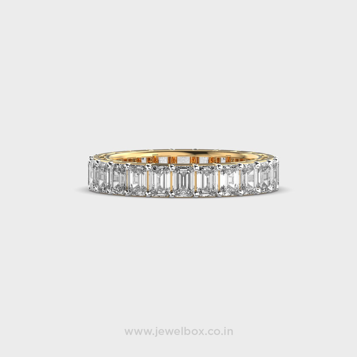 Amara Baguette Diamond Band Ring