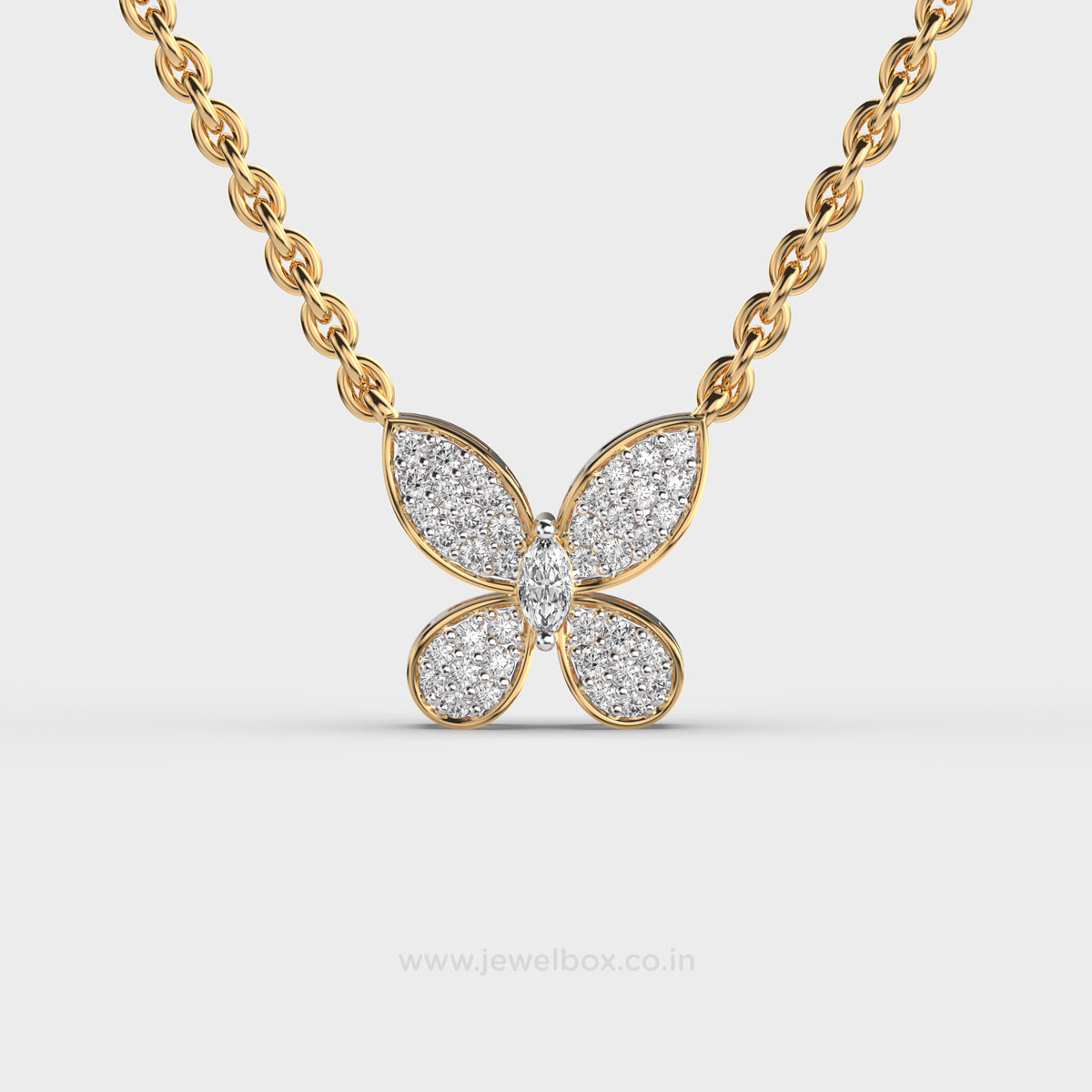 Wings Of Wonder Diamond Necklace