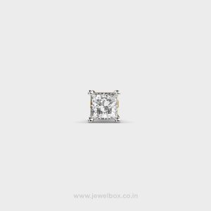 Princess Cut Diamond Drift Stud