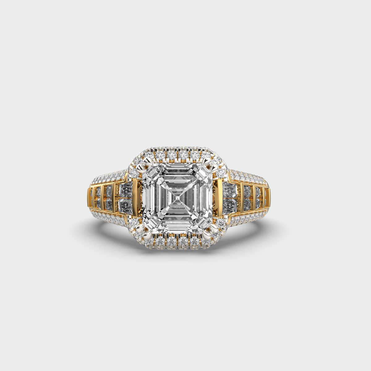 Dazzling Sovereign Edge Diamond Ring For Men