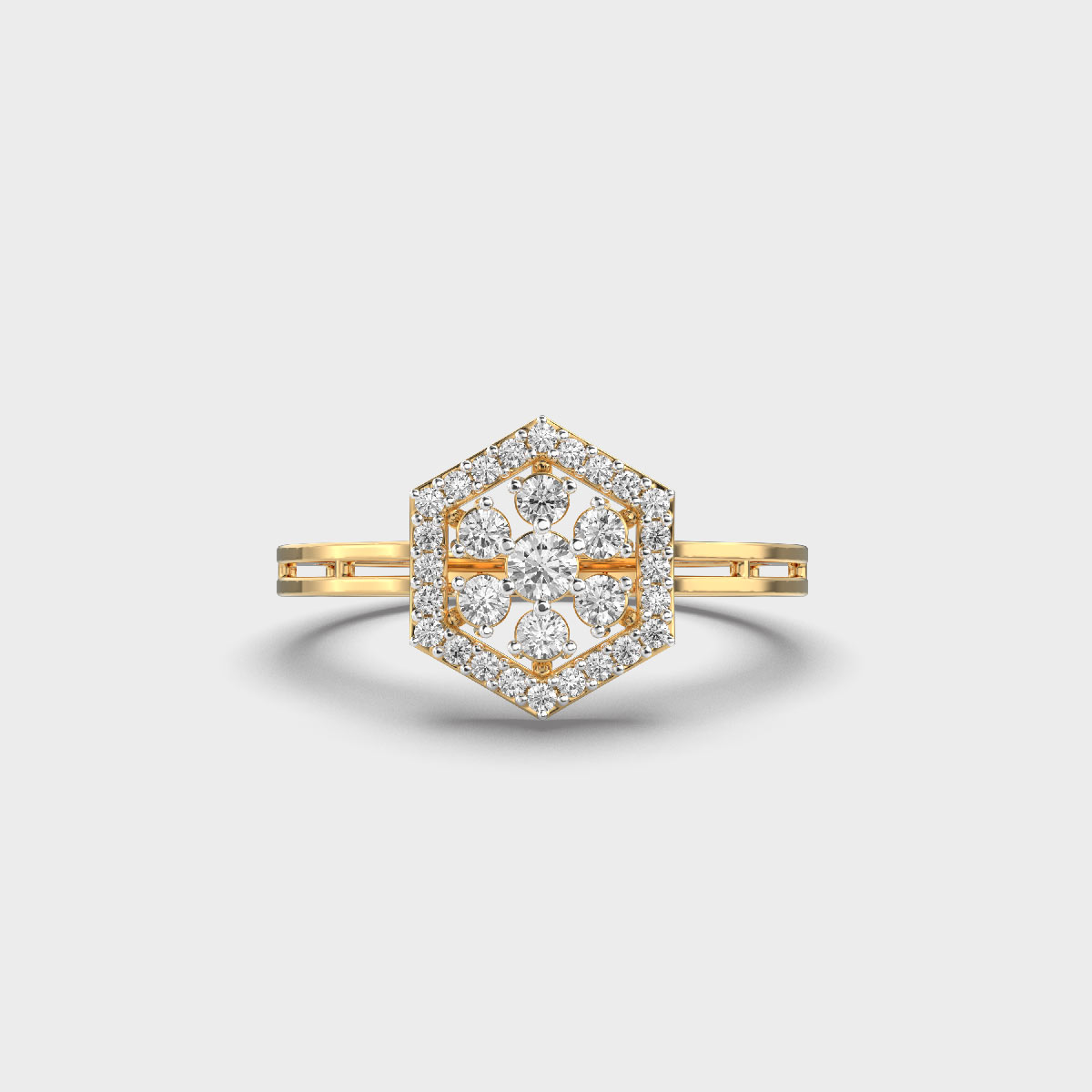 Shining Mon Coeur Diamond Ring