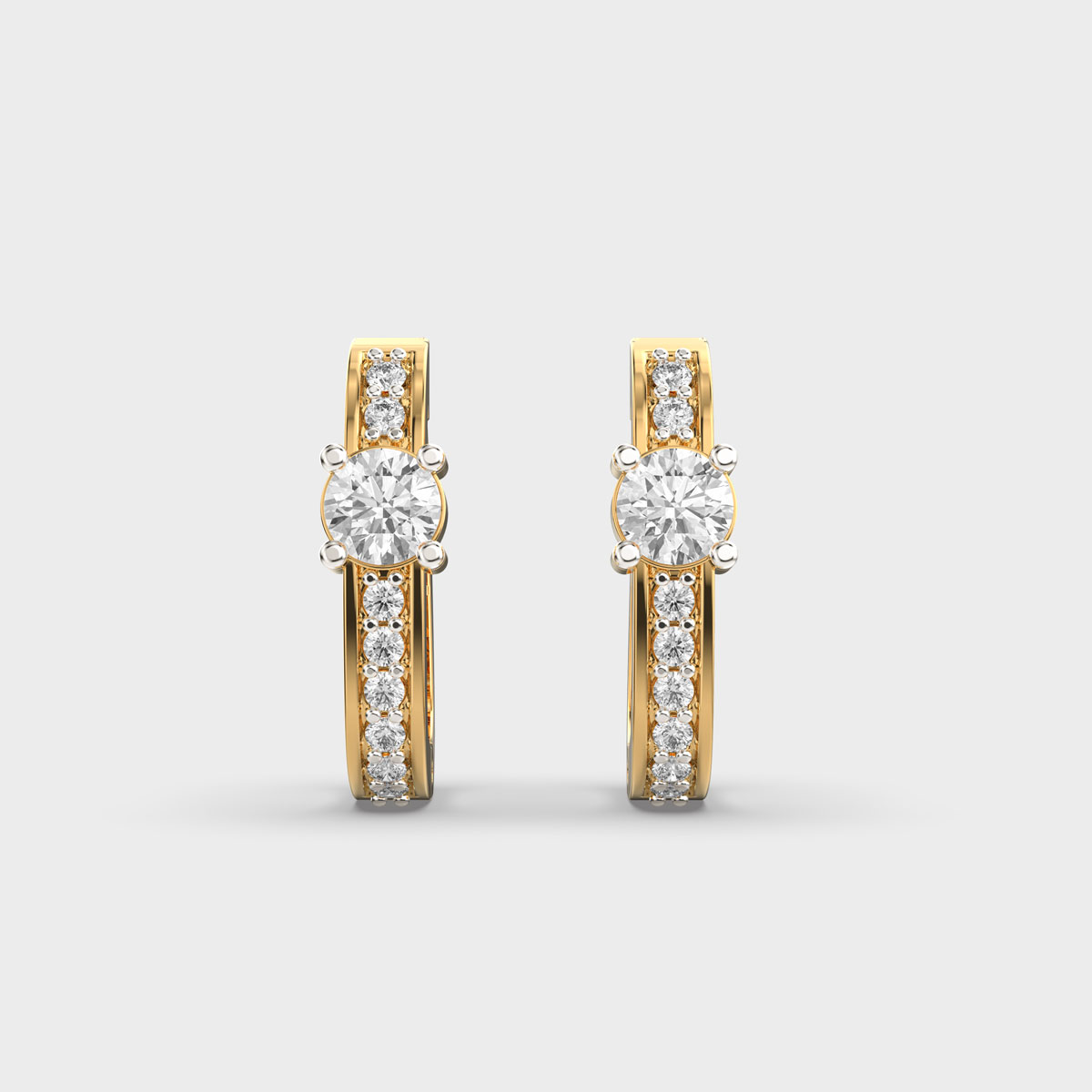 Dazzling Soprano's Opera Diamond Hoops