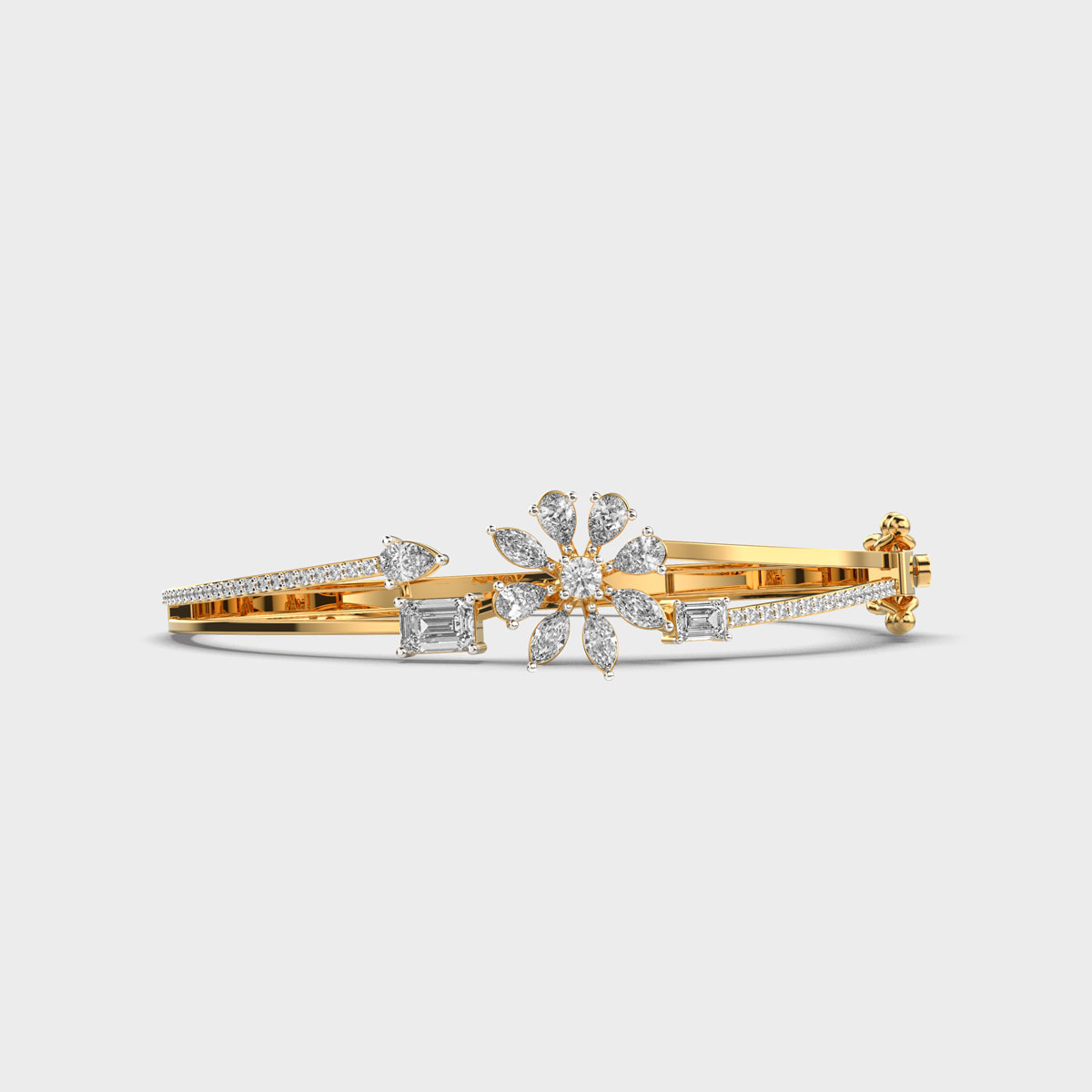 Zinnelle's Bejewelled Grace Diamond Bracelet