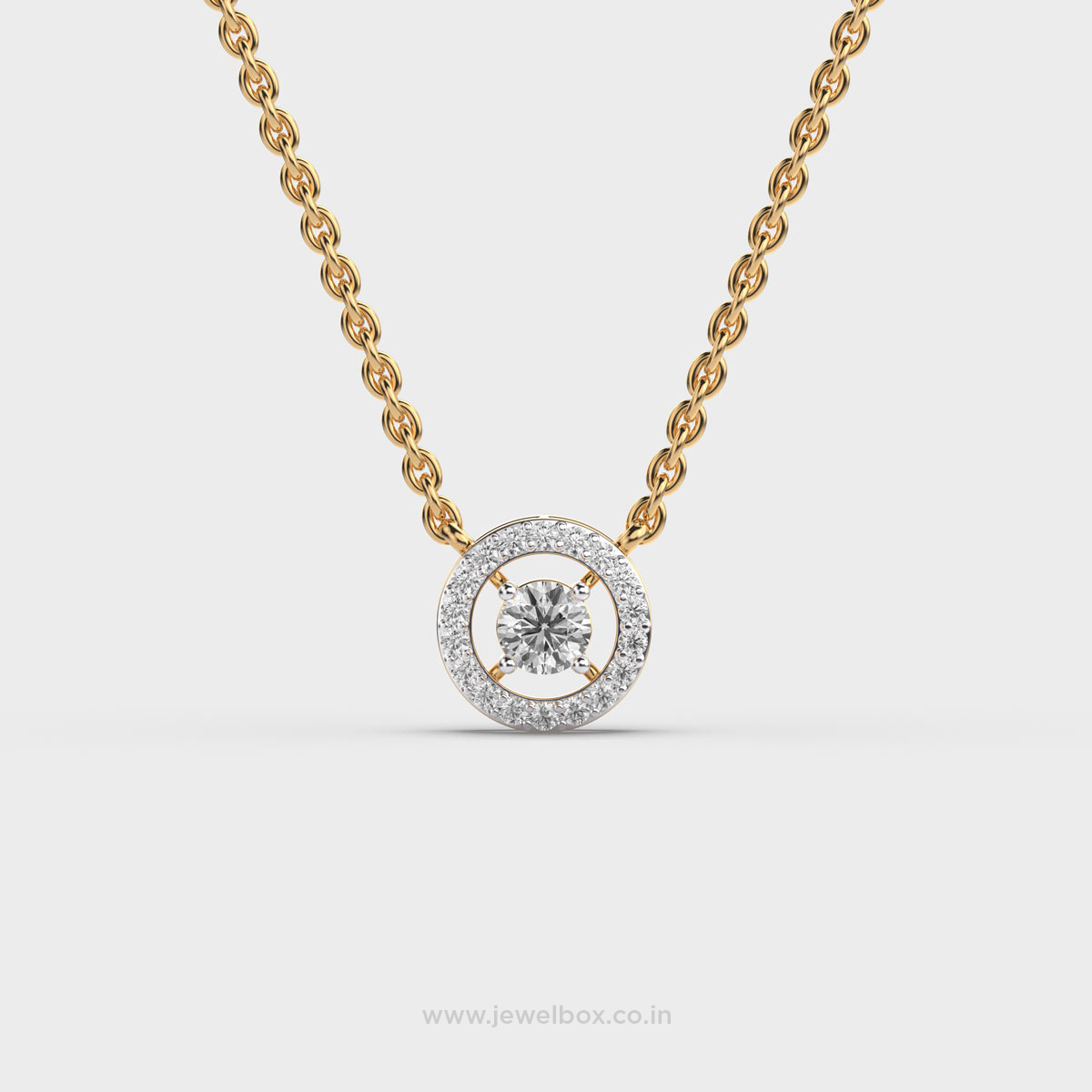 Orbura Sphere Diamond Pendant (With Chain)