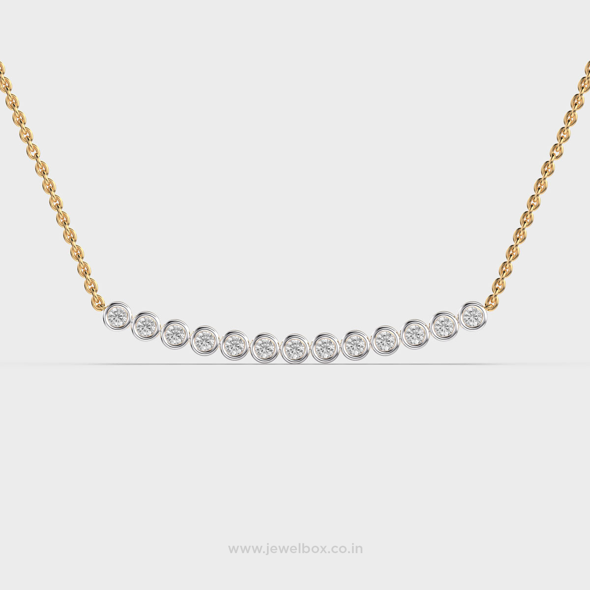 Dolce Luna Diamond Pendant (With Chain)