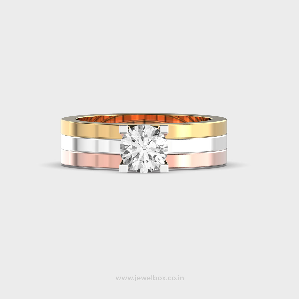 Dreon Merge Diamond Band Ring For Men