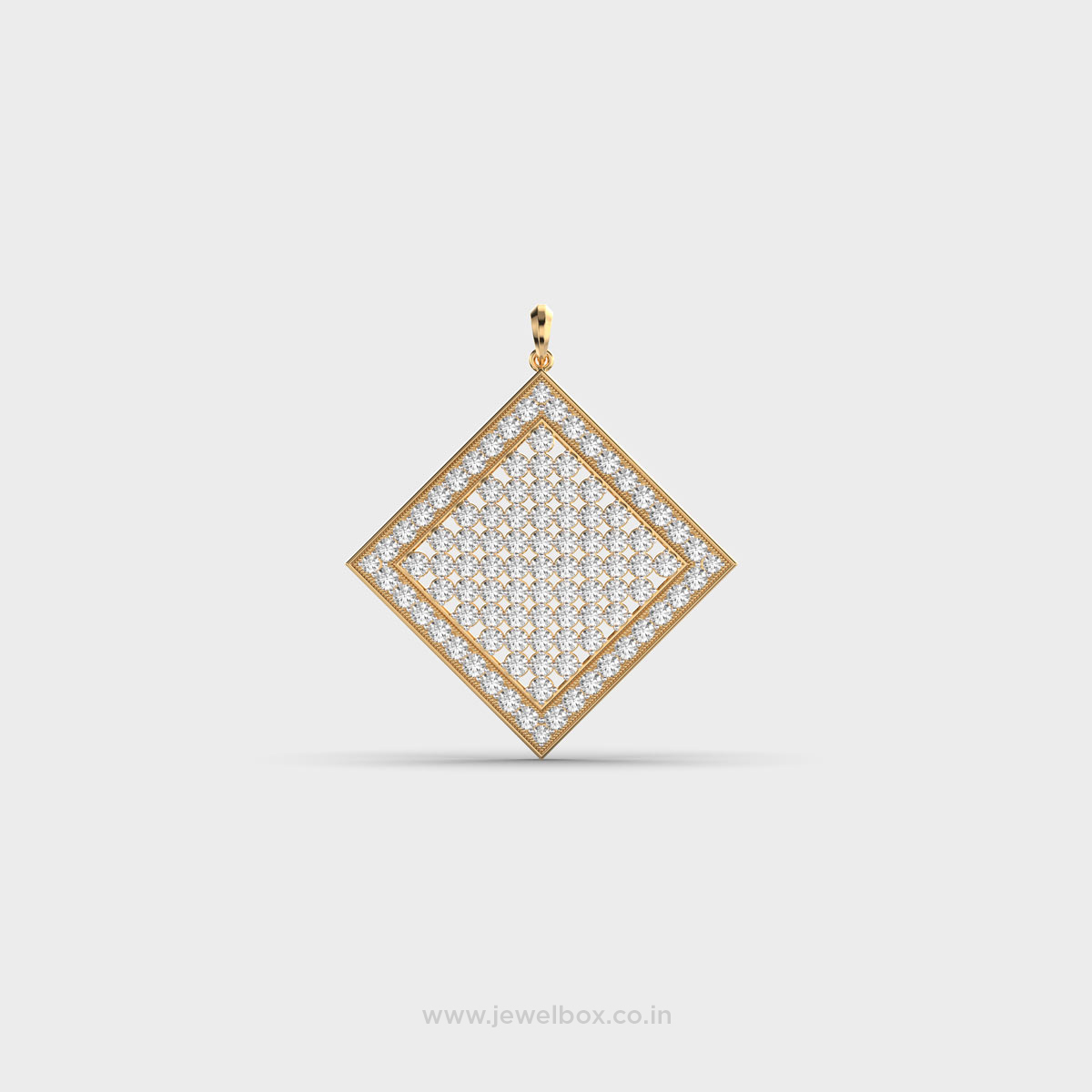 Éclat Lumière Diamond Pendant (Without Chain)
