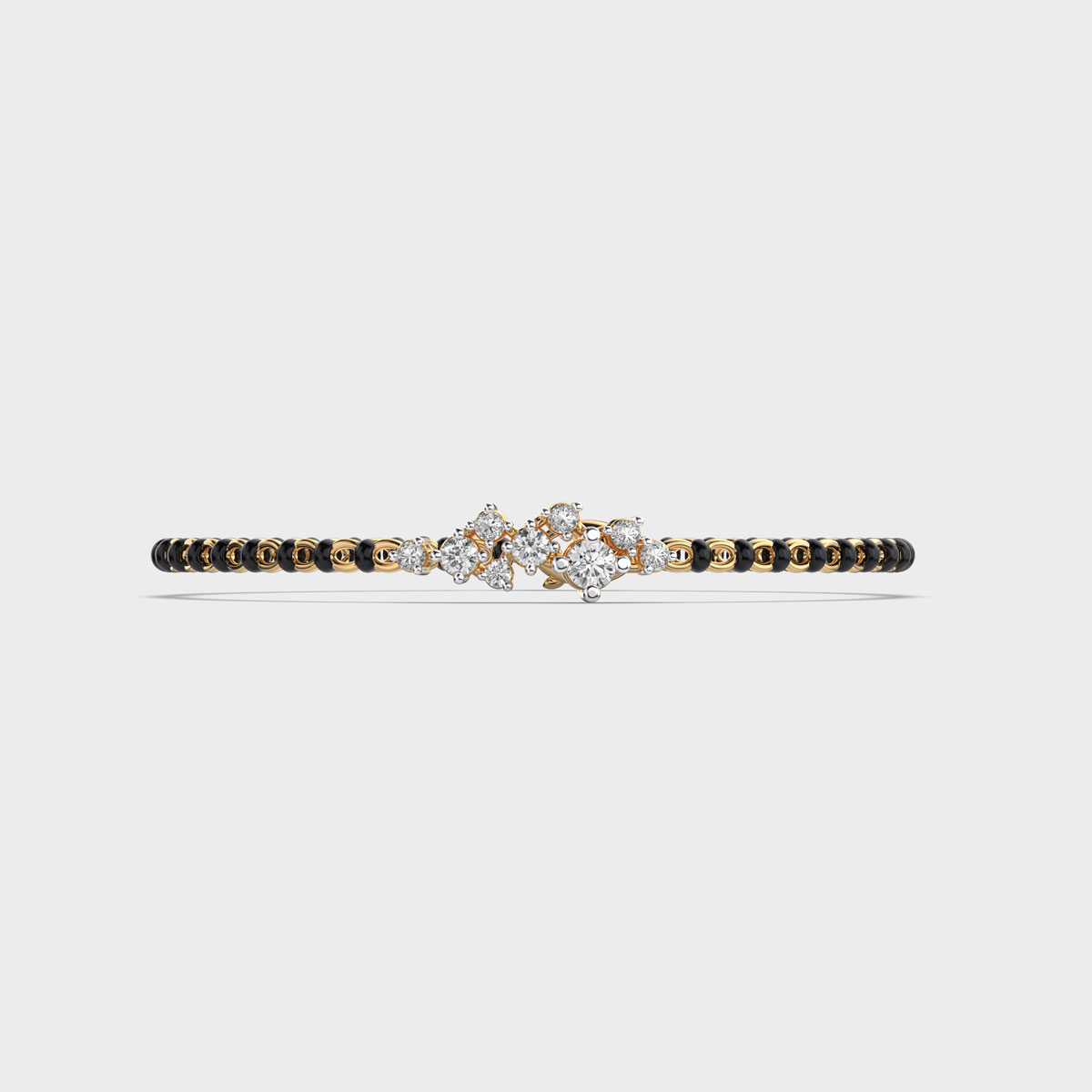 Diamond Accented Mangalsutra Bracelet