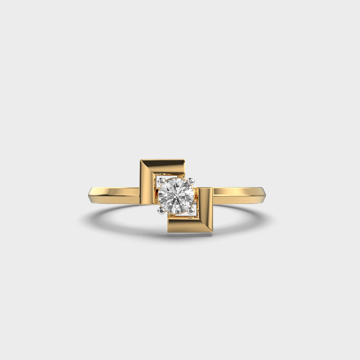 Flashy Fusion Diamond Ring